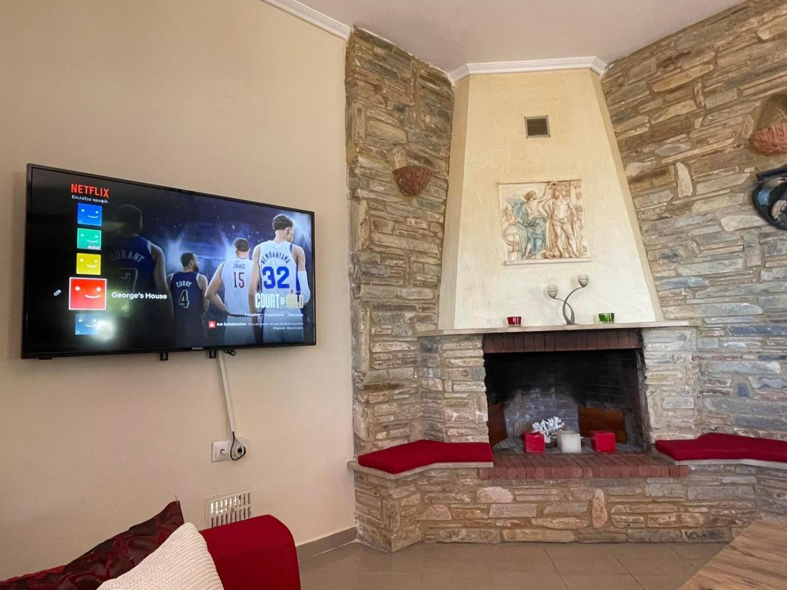 ネア・プラギア George'S Houseヴィラ エクステリア 写真